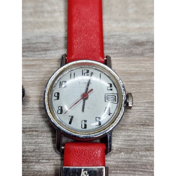 Lot Of 5 Timex Ladies Watches, - All Mechanical Wind - All RUNNING